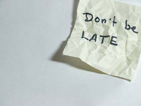 Don't Be Late